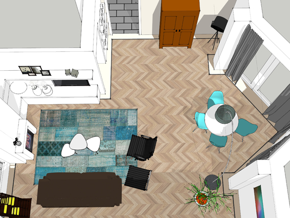 Woonkamer en keuken_05